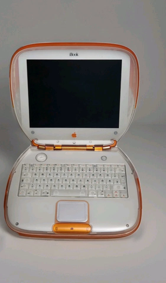 Apple iBook G3 Clamshell M2453 Orange Mac Notebook Computer Vintage It Work`s - Bild 2 von 4