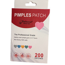 200 Pimple Patches Hydrocolloid Acne Spot Stickers Star Heart Cloud Circle Moon