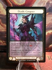 Flesh & Blood TCG Dyadic Carapace (Extended Art) Legendary DTD211 Cold Foil