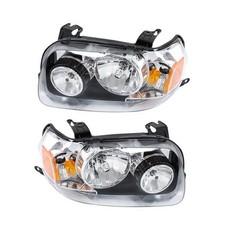Headlights Assembly Replacement for Escape 2005-2007 Headlamps Left and Right