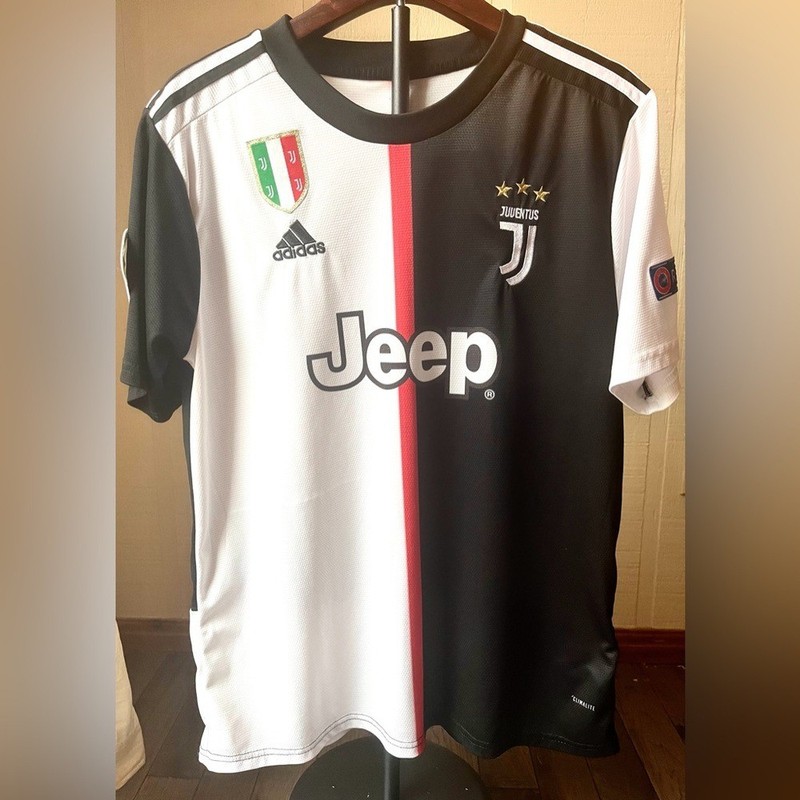 Adidas Juventus Black and White Jersey