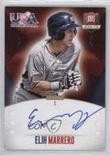 2014 USA Baseball Box Set 18U National Team Signatures Elih Marrero Auto b1p