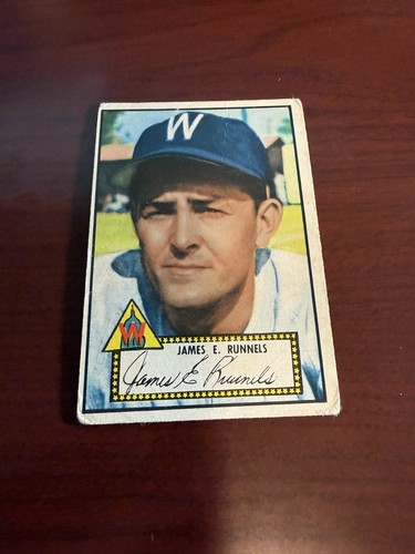James E. Runnels #2 1952 Topps card