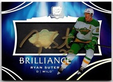 2020-21 UD The Cup Brilliance Autographs RYAN SUTER #B-RS Minnesota Wild Auto