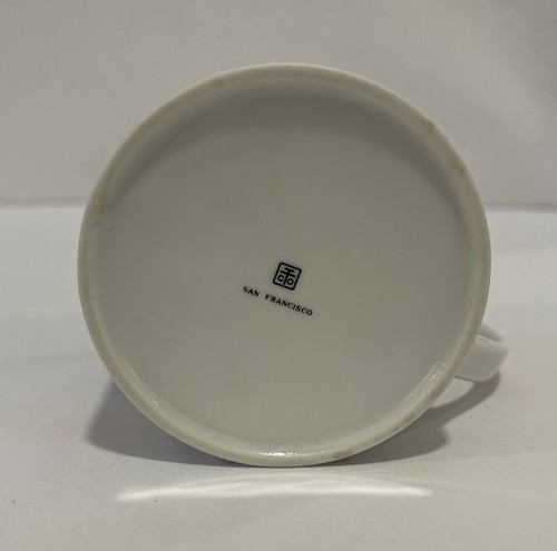 Tazza caffè pianoforte tasti e cuore rosso musica note tazza - ATO San Francisco vintage - Foto 5 di 7