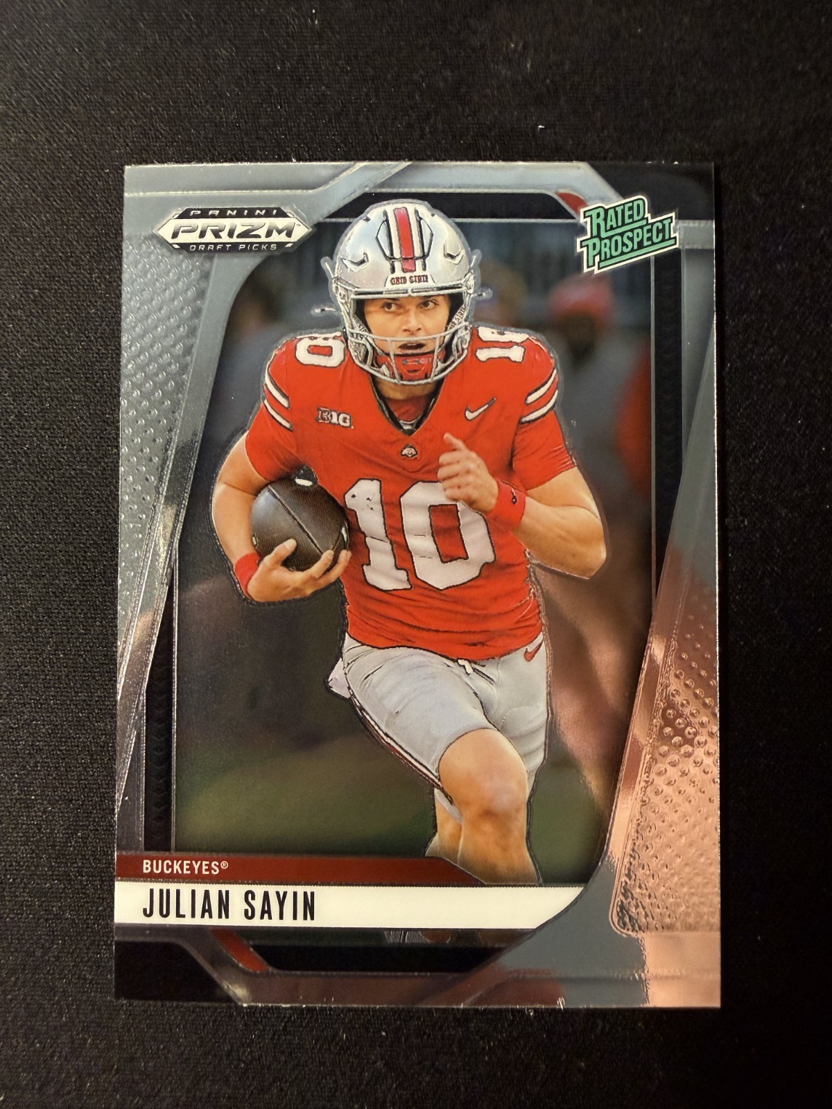 2025 Panini Prizm Draft Picks - Julian Sayin #161 (RC)