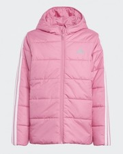  Giubbino Giubbotto giacca Imbottita Ragazzi Unisex Adidas Essentials 3S J Rosa