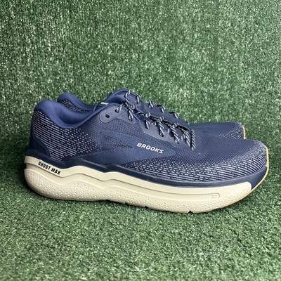 Brooks Mens Ghost Max 2 Running Shoes Size 14 D Blue Lace Up Athletic