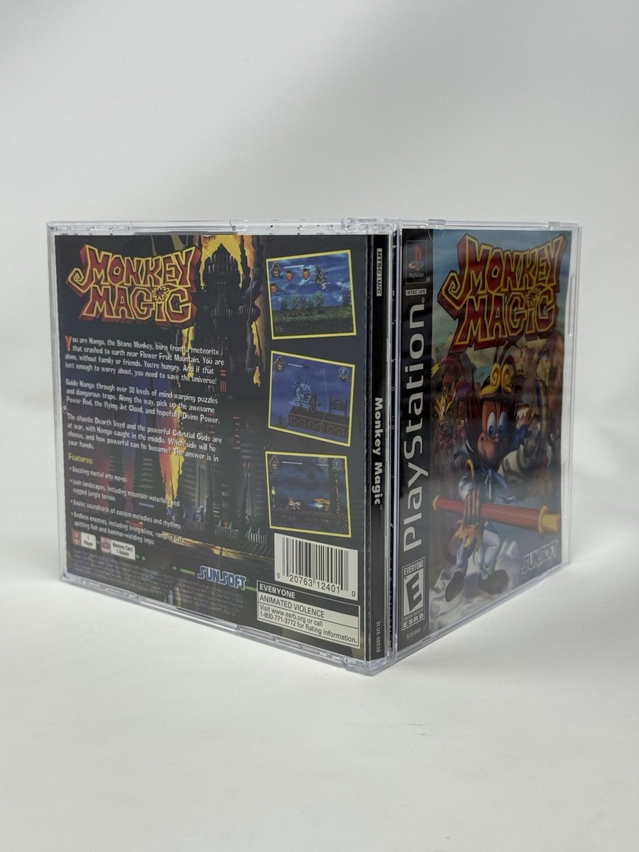 Monkey Magic PS1 PlayStation 1 Complete CIB | Excellent