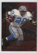 1998 Metal Universe Planet Football Barry Sanders #1 HOF 1y9