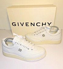 Givenchy G4 White Leather Low-Top Sneakers Mens 42 with Original Box/Dust Bags