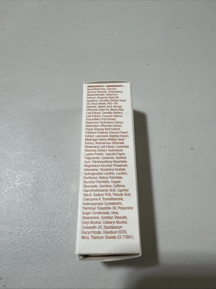 Crema correctora avanzada para ojos Arbonne RE9 tamaño completo 0,5 oz 15 g 15 ml NUEVA Foto 3 de 4