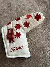 Scotty Cameron CANADIAN Dancing Maple Leaf Headcover Limited Super Rare Used