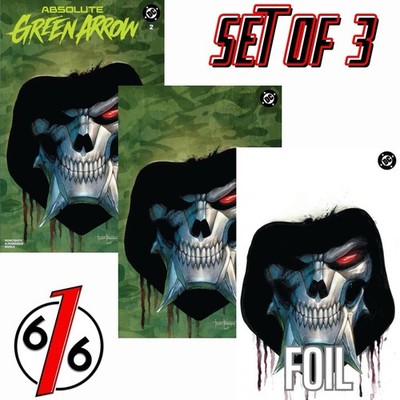   ABSOLUTE GREEN ARROW #2 TYLER KIRKHAM 616 COMICS Variant ABC Set LTD 1000