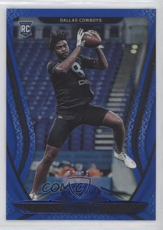 2020 Certified Rookies Mirror Blue 75/75 Trevon Diggs #166 Rookie RC 2s1