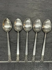 Cambridge Stainless Japan CBS1 Set of 5 Oval Soup Spoons 6.5” Discontinued
