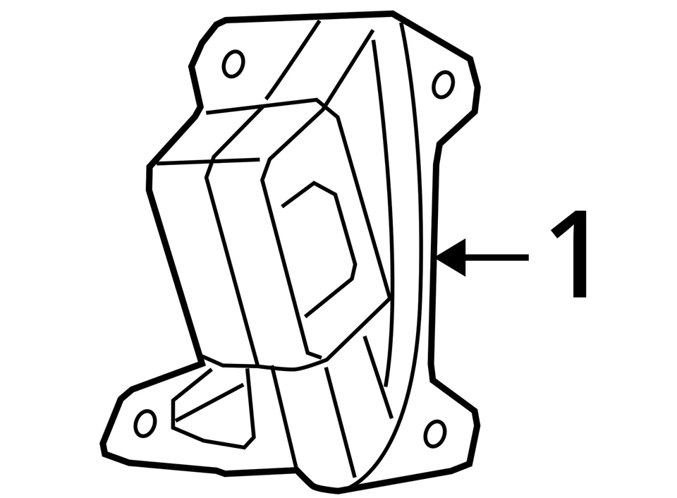 SE ADAPTA A JEEP LIBERTY MOUNT 2006-2007 52129268AE - NUEVO OEM Foto 4 de 4