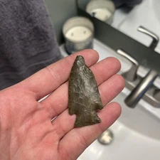 Hardin projectile point w/ Tip Damage (West Tennessee Arrowhead)