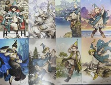 Witch Hat Atelier Reproduction Signed Visual Board Card Complete Animate Limited