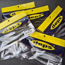 deps SAKAMATASHAD 5 inch Worm Lure 8-Package Set 8 Colors