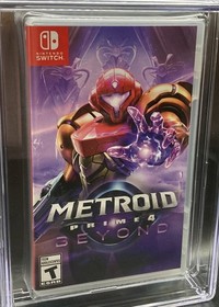 Metroid Prime 4: Beyond CGC 9.8 A+ Graded Switch New Factory Sealed 1st Print