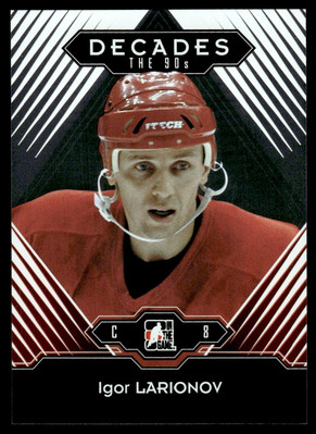 2013-14 In The Game Decades 1990s Igor Larionov #67
