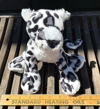 Ganz Webkinz Snow Leopard Plush Stuffed Animal NO CODE HM378 Retired Soft Cutie