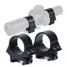 1" inch/25.4mm Low Profile Scope Rings for Picatinny Mount Heavy Duty - 2 Piece