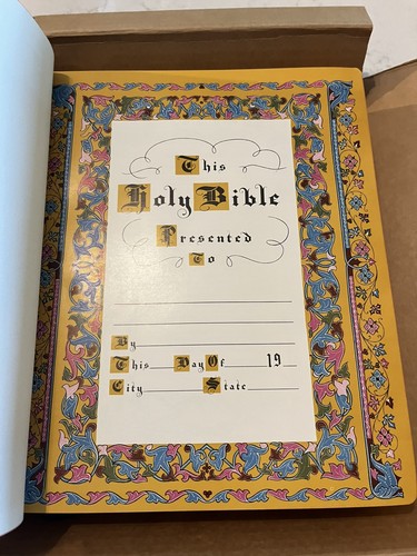 Holy Bible King James Masonic (LOT) 1960 Edition Hertel & Other Mason Items Too - Picture 6 of 9