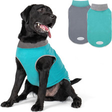 2 Pack Fleece Dog Sweater Vest Stretchy Dog Sweatshirt for Dogs with Reflective