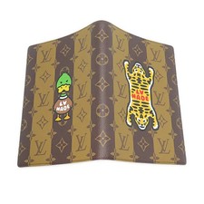 Louis Vuitton Stripe Monogram NIGO Notebook Cover LV Made  GI0720