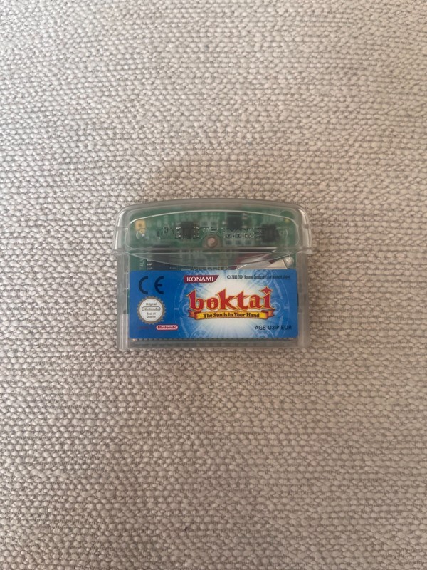 Boktai: The Sun Is In Your Hand - Nintendo Game Boy Advance, UK version, tested