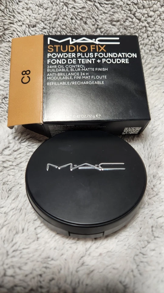 Mac Studio Fix Powder Plus Foundation In The Color C-8. - Image 3 of 3