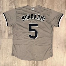 Chicago White Sox Munetaka Murakami 5 Grey Baseball Jersey NWT