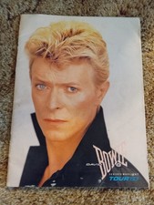 David Bowie Serious Moonlight Tour '83 Concert Program Book 1983