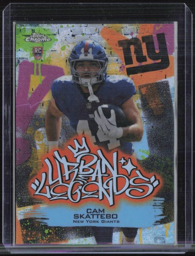 2025 Topps Chrome Cam Skattebo Base (RAW)