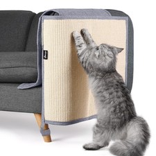 Furniture Protectors Cat Claws Sisal Scratching Pad Couch Corner Light Gray