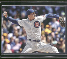 2024 Topps #337 Hayden Wesneski Full Photo Borderless SP Rookie Cubs