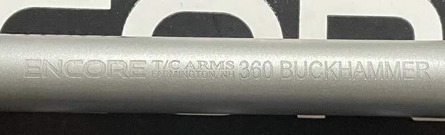 THOMPSON CENTER ENCORE & PRO HUNTER 360 BUCKHAMMER SS THREADED 26" BARREL 8250R - product detail image 1