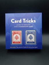 Magicians Card Tricks Sleight of Hand Includes Two Decks Instructions NIB