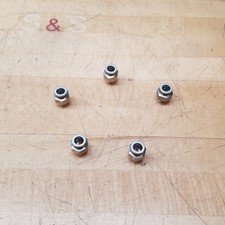 Lot Of 5 - SMC KQB2H10-G02 Fitting, Nickel Plated Brass - USED