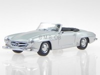 Mercedes W121 190 Sl 1955 Silber Modellauto 940033130 Maxichamps 1:43