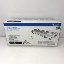 Genuine Brother TN630 Black Toner Cartridge OEM Brand New Sealed Box FREE SHIP