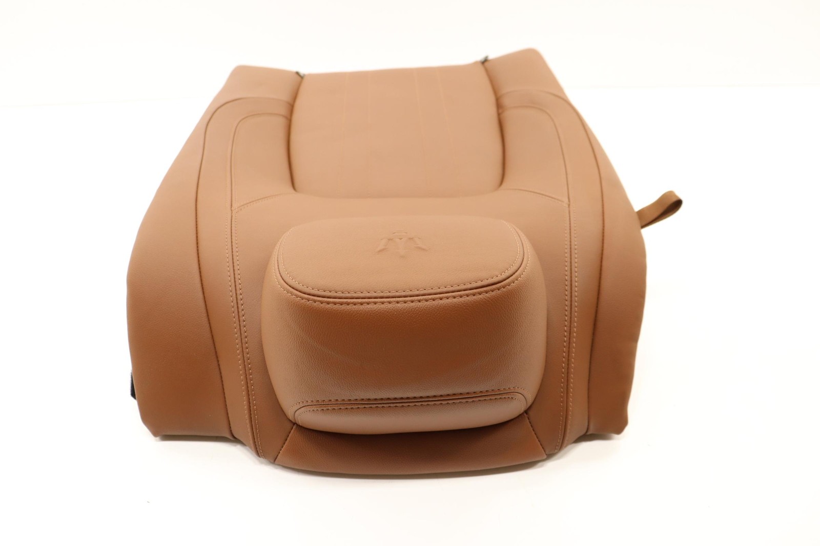 2014 - 2024 MASERATI GHIBLI REAR RIGHT SEAT UPPER CUSHION COVER OEM ORANGE_ICU