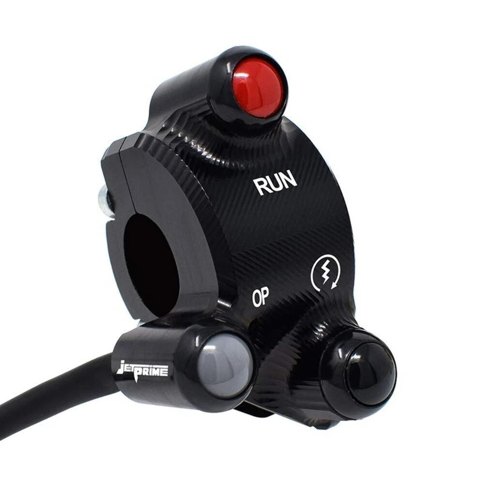 INTERRUPTOR DERECHO + GAS INTEGRADO JETPRIME DUCATI MONSTER 1200/S 2014 - 16 Foto 3 de 4