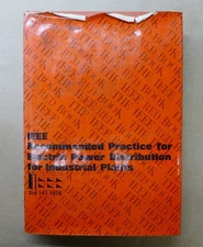 Recommended Practice For Electric Power Distribution For Industrial Plants Book