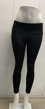Womens Seamless Scrunch Butt Leggings Black Size Small