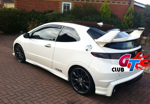 MUGEN RR STYLE UNPAINTED REAR WING SPOILER FOR HONDA CIVIC EURO FN2 TYPE R ONLY - Picture 3 of 3