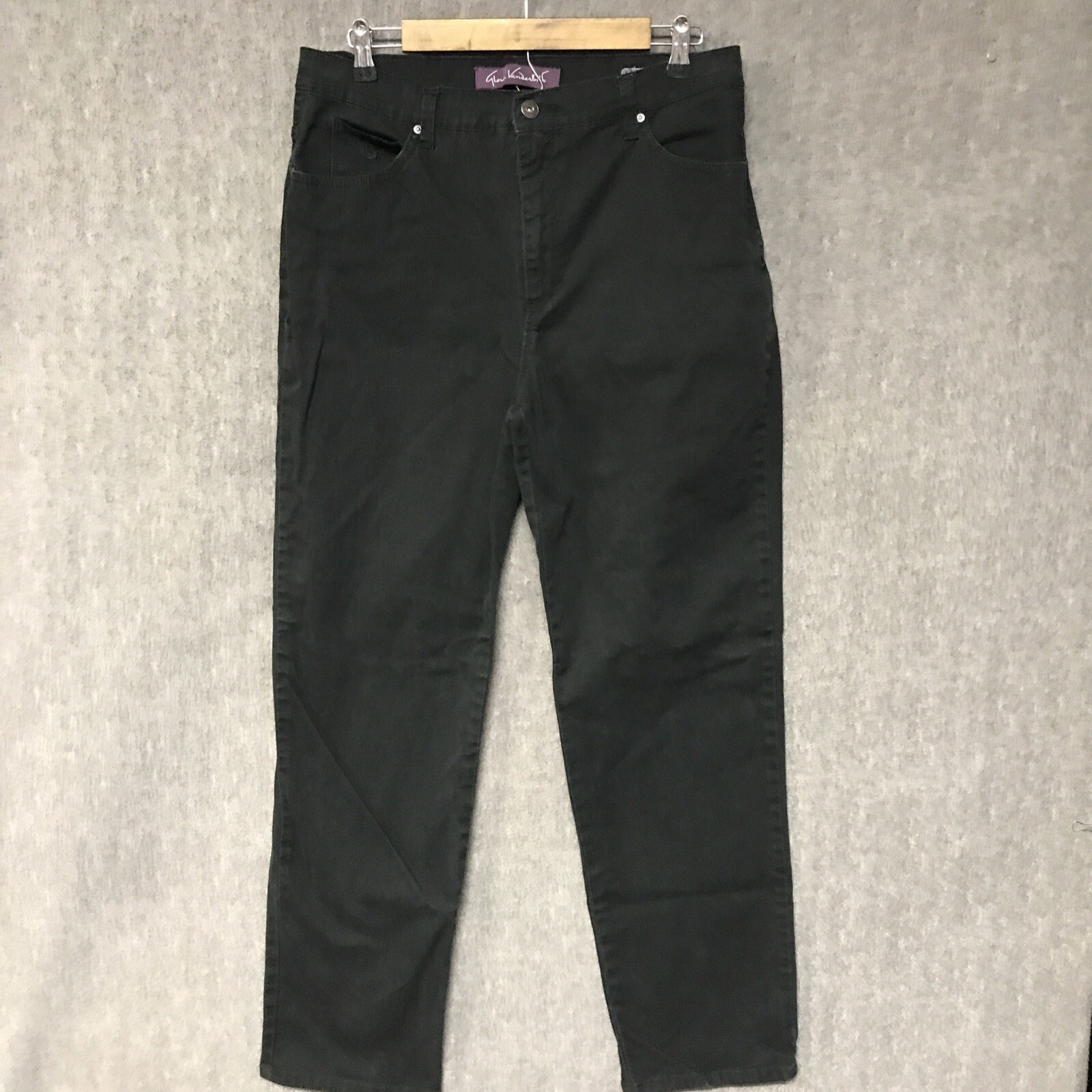 Womens 14 Black Denim Gabby Bootcut