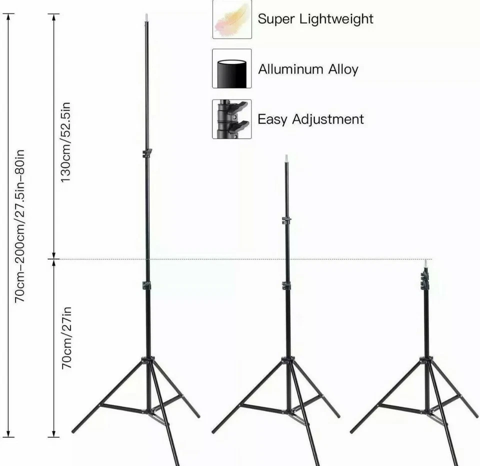 studio photography lighting stand /kit - Image 4 of 4